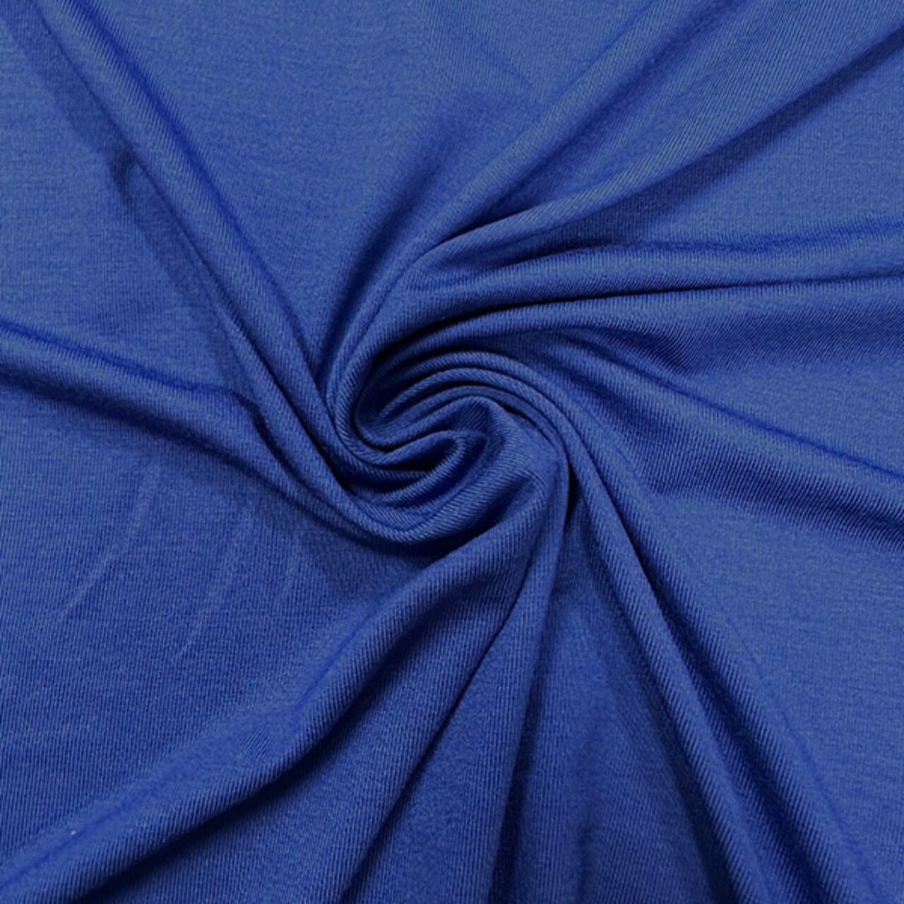 Royal Blue Solid Rayon Spandex Jersey Knit Fabric By the Yard